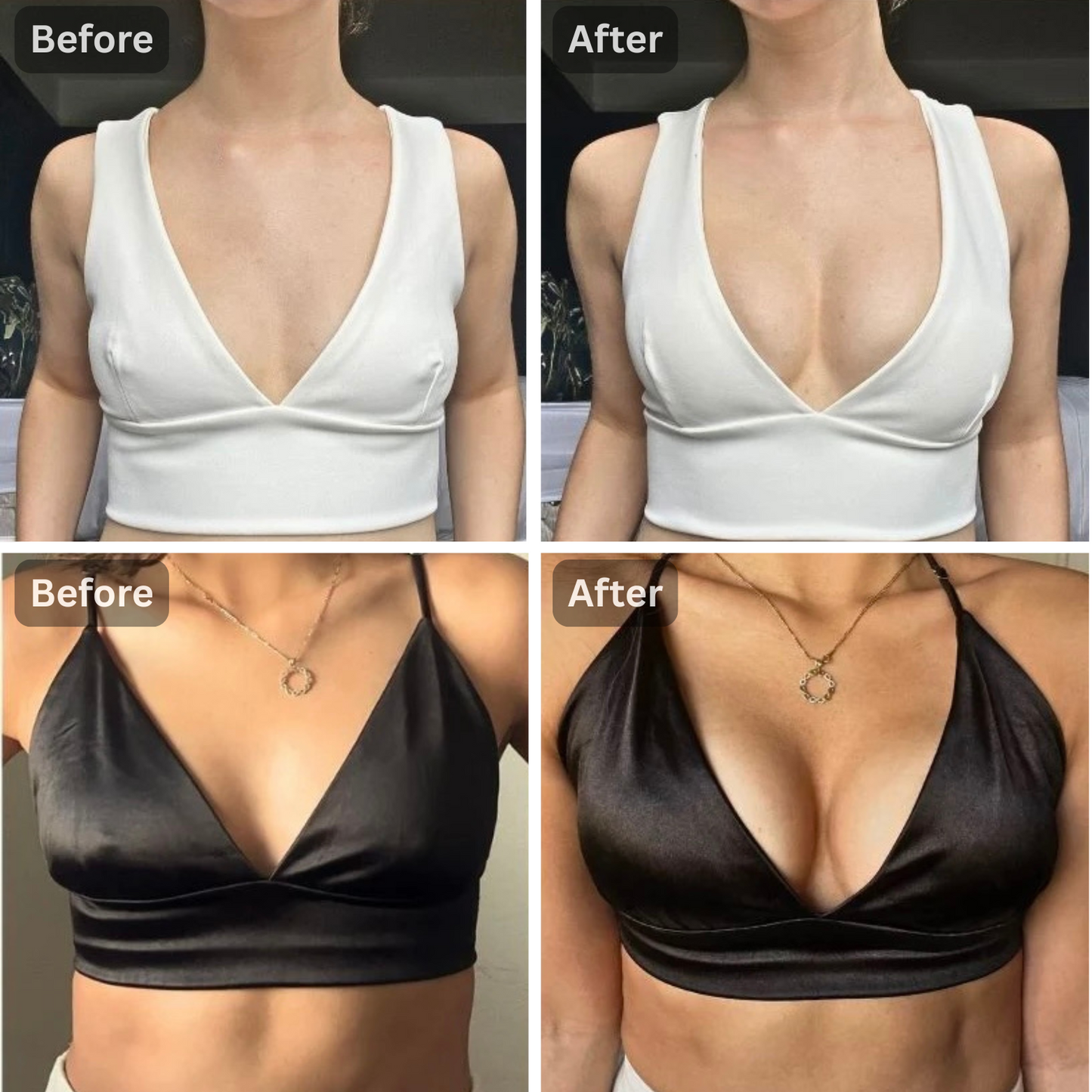 Snowy - Sticky Insert Bra