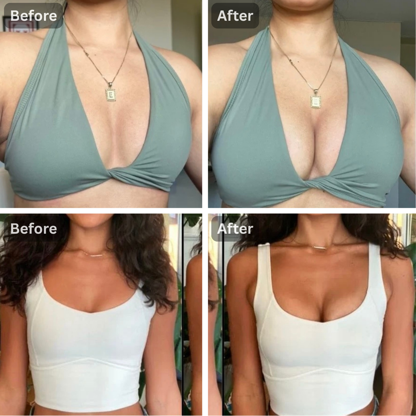 Snowy - Sticky Insert Bra
