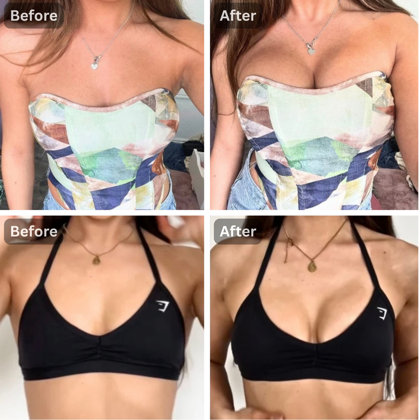 Snowy - Sticky Insert Bra