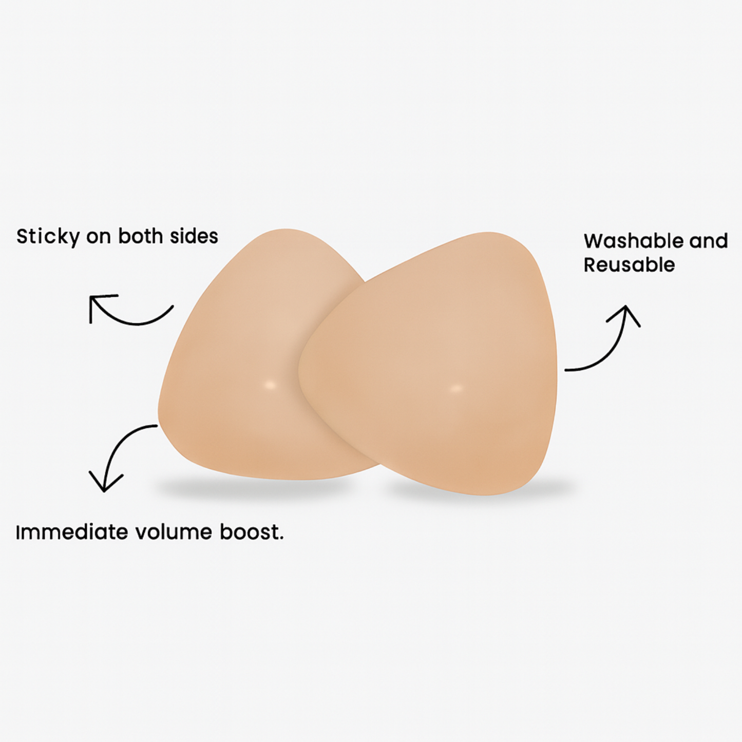 Snowy - Sticky Insert Bra