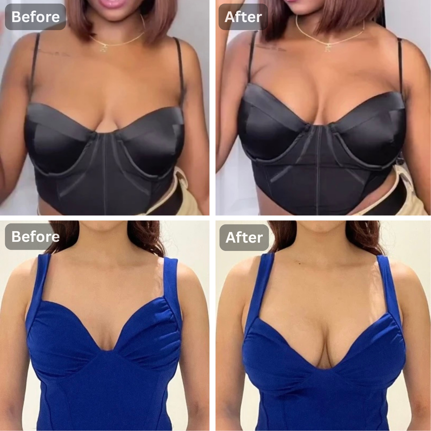 Snowy - Sticky Insert Bra